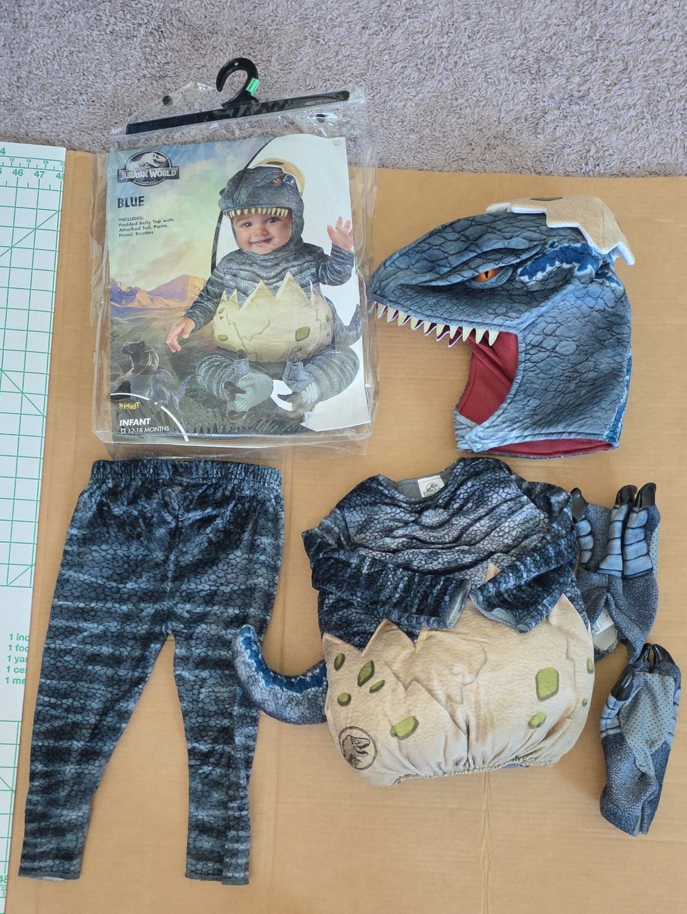 Jurassic World Blue Infant Costume- 12-18 months